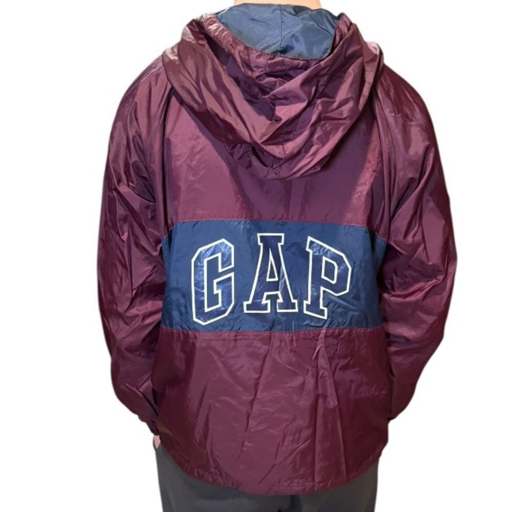 Vintage 90’s Gap Arc Logo Anorak1/4 Zip Pullover Jacket Men’s Size Medium